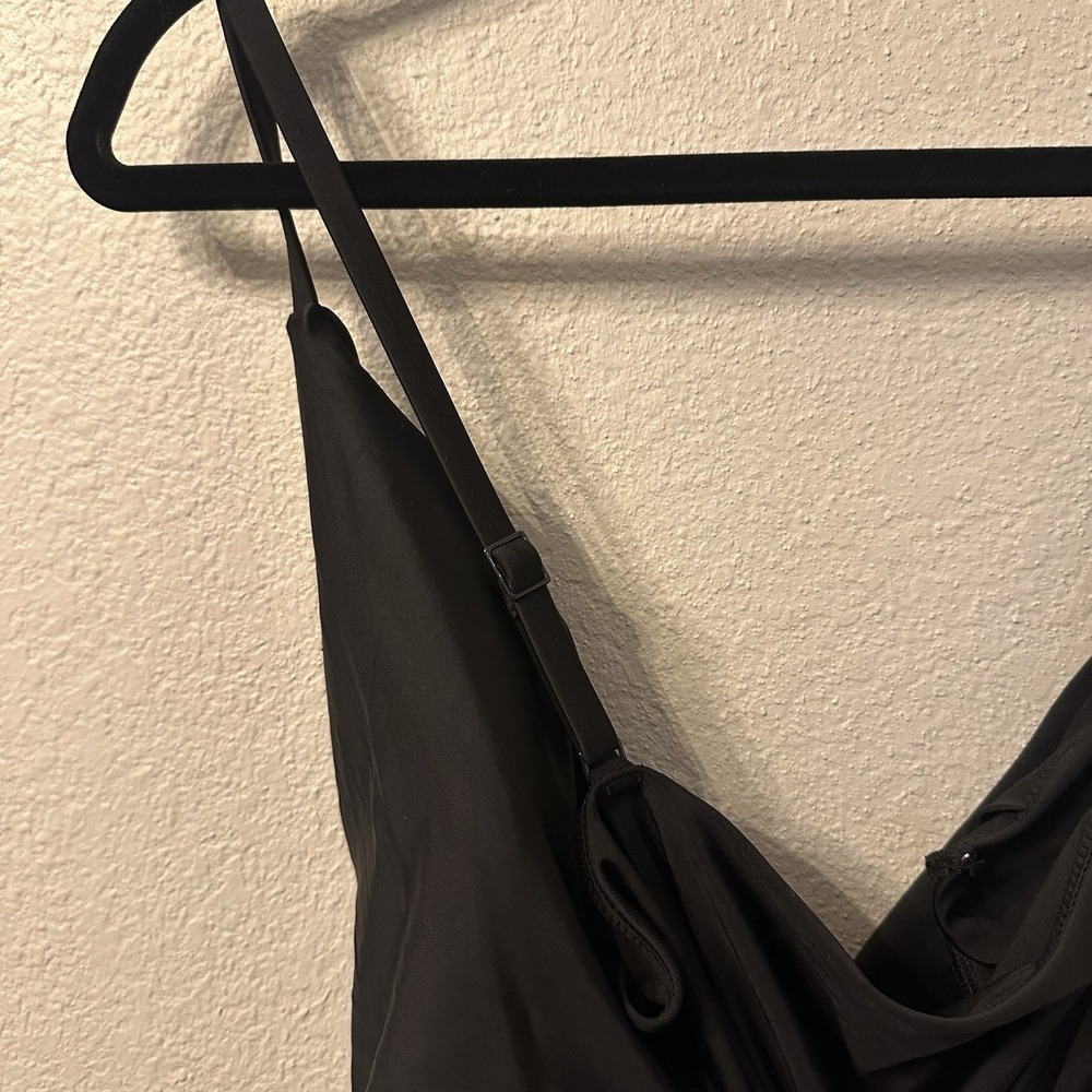 NWT Aerie Black Wrap One Piece Full Coverage Swimsuit Size XXL - Picture 9 of 9